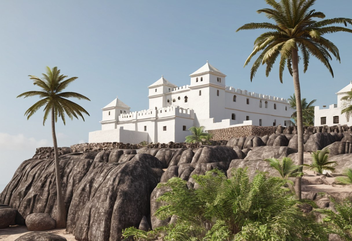 Fort Batenstein at Butri and the Lesser Dutch Forts